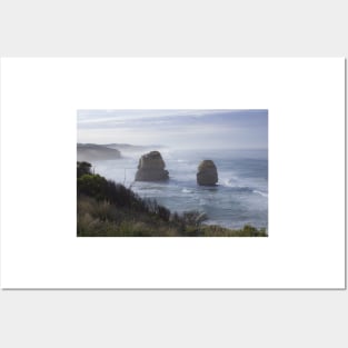 Gog and Magog from the 12 Apostles, Port Campbell National Park, Victoria, Australia. Posters and Art